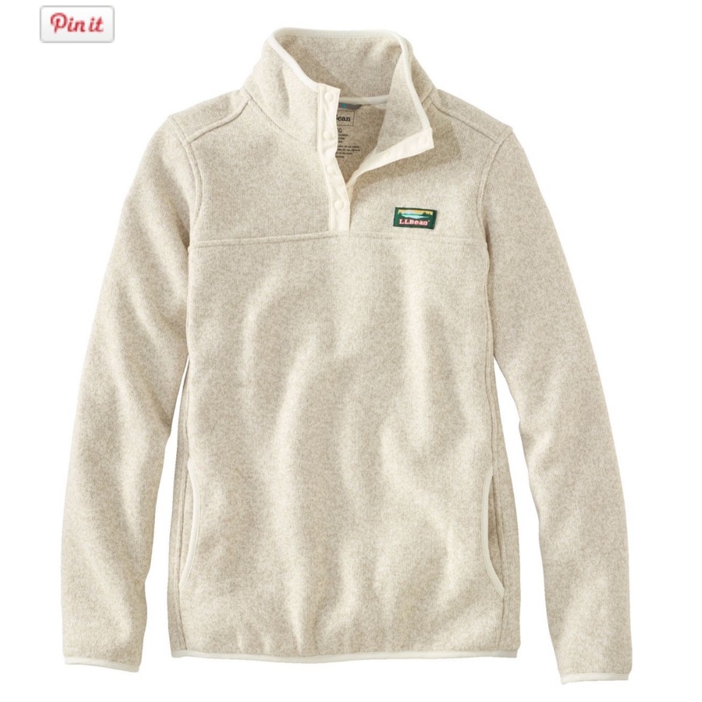 Women's L.L.Bean Sweater Fleece Pullover